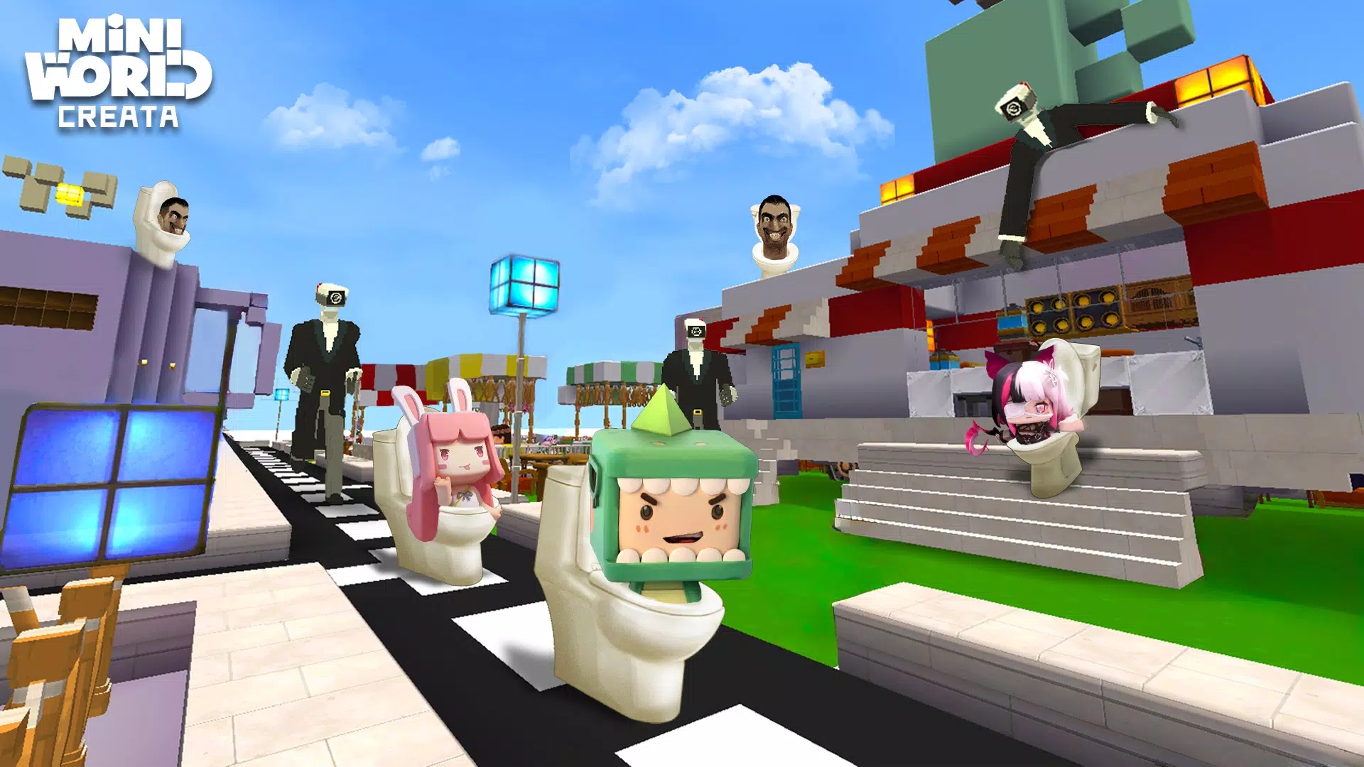 迷你世界越南服(马桶人联动)