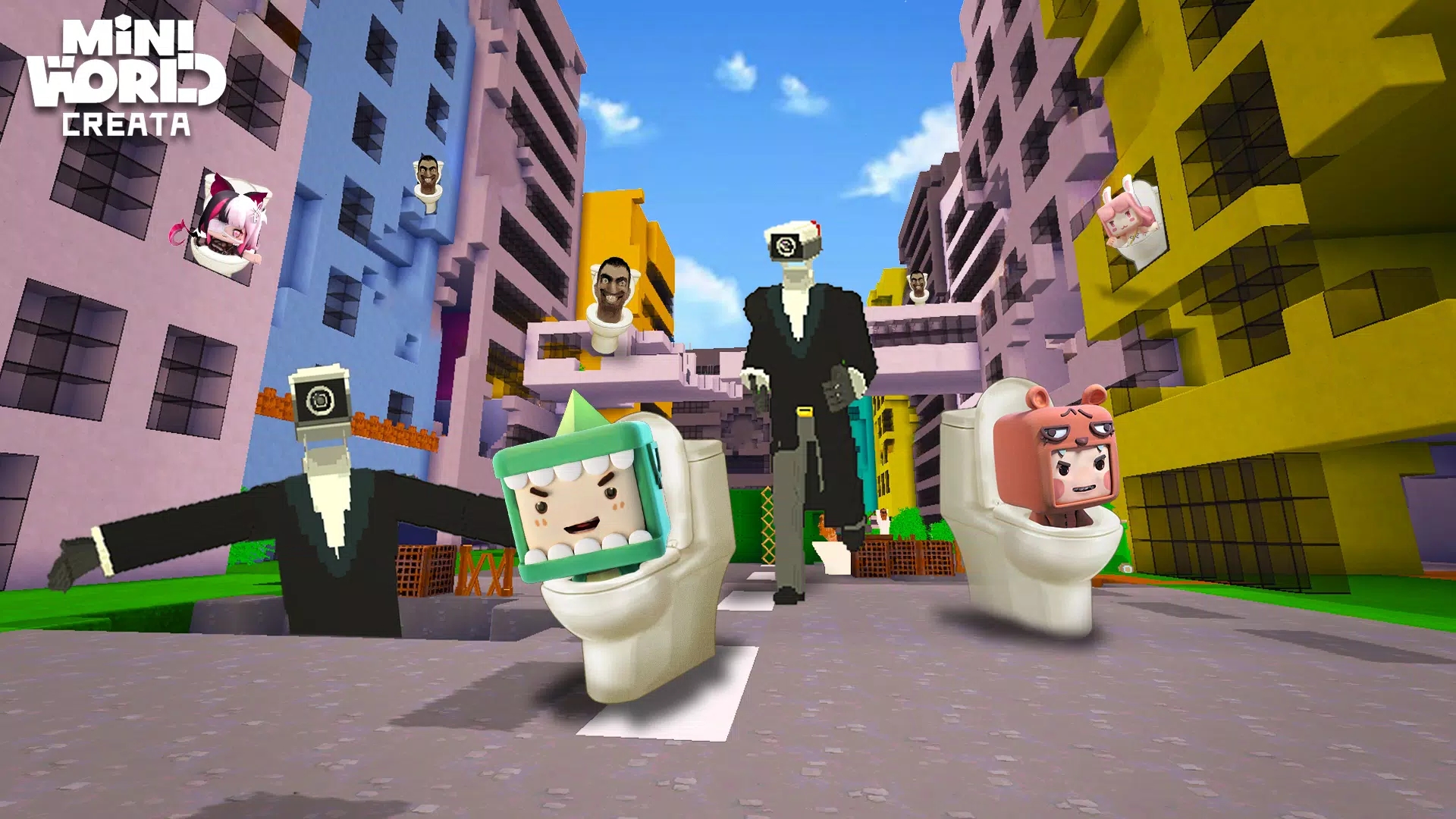 迷你世界越南服(马桶人联动)